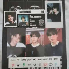 TREASURE ジョンウ トレカ シール シーグリ 2025