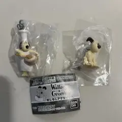 ウォレス&グルミット　 めじるしチャーム2体セット