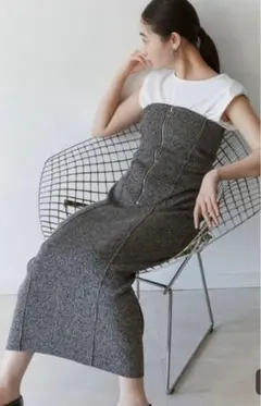 ラグナムーン ニットワンピース