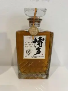 【未開栓】ニッカウイスキー　博多 ニッカウヰスキー 博多 モルト100％ ウイスキー NIKKA WHISKY