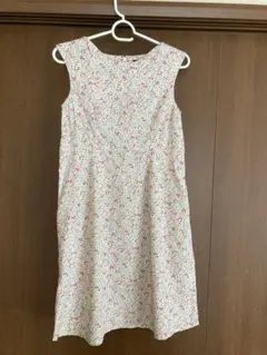 pom ponette junior 花柄 ノースリーブ ワンピース 150のサムネイル