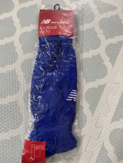 新品NewBalance サッカーソックス M (23-25cm)ロイヤルブルー