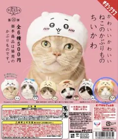 ちいかわ ねこのかぶりもの シーサー ガチャガチャ
