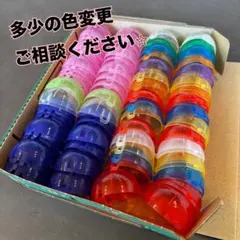 バンダイ 空カプセル カラフル 32個 一体型 ノンセパレート ガチャ