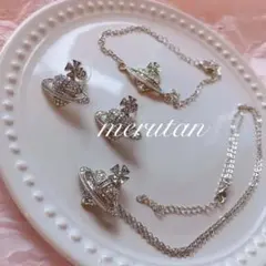 オーブラインストーンアクセサリーセット♡ 量産型　地雷　オタク　ヴィヴィアン