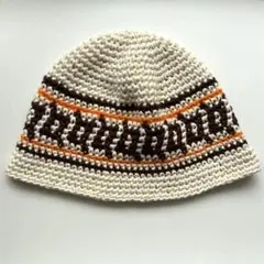 447クロシェハット　バケットハット　クラッシャーハット　帽子　ビーニー