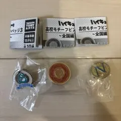 新品⭐︎ハイキュー‼︎高校モチーフピンバッジ