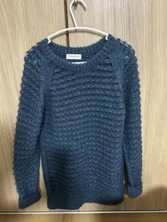 TRU TRUSSARDI トラサルディ ニット セーター 長袖 ブルー系