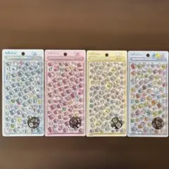 【国内正規品】ボンボンドロップシール しずくちゃんmini 4枚セット