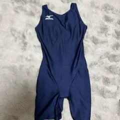 Mizuno ネイビー パッド付きスポーツ用水着