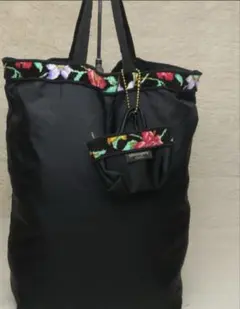 Happy Berry ナイロン トート ハンド バッグ 収納 エコ マザーズ