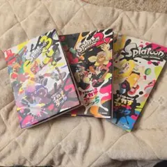 Splatoon イカすアートブック 1.2.3セット
