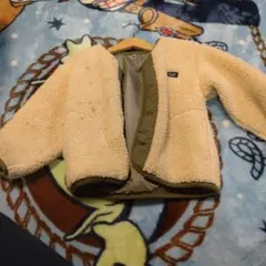 アイボリー ボアジャケット