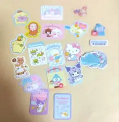 おすそ分け　サンリオ　キャラクター　シールセット 　18枚
