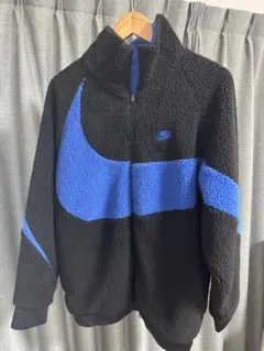 ナイキ　XLサイズ　ビッグスウォッシュ フルジップ リバーシブル　ボアジャケット