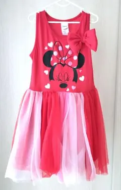 ​ディズニー 公式 ミニー ドレス 120 海外製 クリスマス 女の子