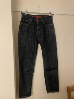 RED CARD ダークブルー ストレートデニム