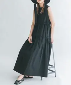 KBF ノースリーブドロストワンピース