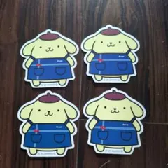 【4枚セット】プリン ノベルティ サンリオショップ 制服 求人募集