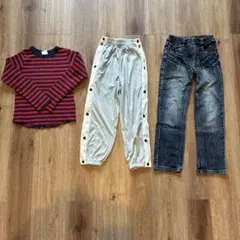 BREEZE 長袖Tシャツとパンツセット 130㎝