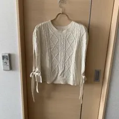 サイドリボンベスト