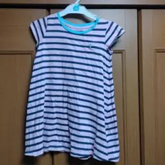 極美品Polo Ralph Lauren ボーダーワンピース 6歳 120cm