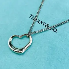 Tiffany & Co. ティファニー ネックレス オープンハート トップ_6