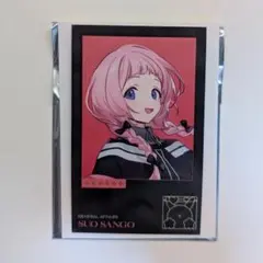 にじさんじ 七次元生徒会！ランダムチェキ風カード R レア 周央サンゴ