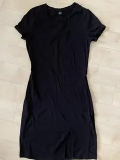 SHEIN ブラックミニワンピース XS