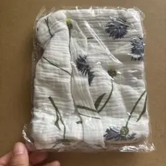 花柄 ガーゼ素材 おむつポーチ