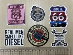 Route 66、ディーゼル　防水ステッカーセット　MacBook等　6枚