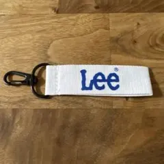 Lee リー　ホワイト キーホルダー