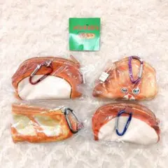 パンどろぼう カラビナつきパンポーチ 全4種 フルコンプ