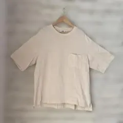 UNIQLO U ベージュ Tシャツ Lサイズ