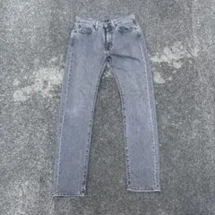 Levi's 505グレー ストレートデニム