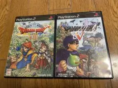 PS2 ドラゴンクエストVIII＋ドラゴンクエストV セット