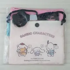 sanrio サンリオキャラクターズ サコッシュ ミニショルダーバッグ ピンク