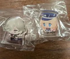 刀剣乱舞　ぱずぎり　アクリルブロック　 乱藤四郎　鶯丸