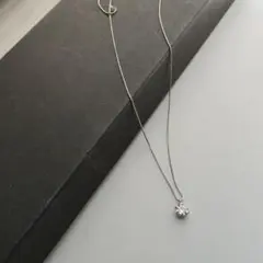 り*ほ様 0.496ct一粒天然ダイヤモンドネックレス