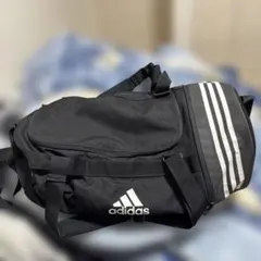 [訳あり品]adidas ブラック ボストンバッグ 大容量