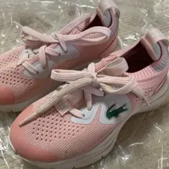 LACOSTE ピンク スニーカー