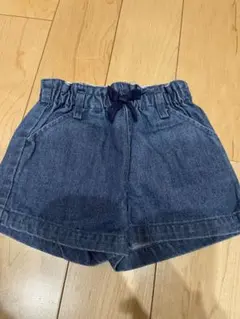 petit main デニムショートパンツ 80