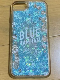 ブルーハムハム iPhoneSE ケース