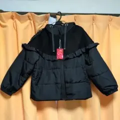 [新品・未使用］アンドラブ　フリル付き中綿ブルゾンタグ付き　らら様専用