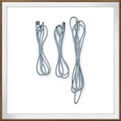 Micro USB ケーブル マイクロタイプB 急速充電 3本セット