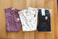 プティマイン　プティプラパンツ3枚セット