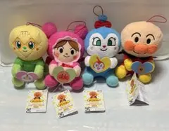アンパンマン　ころふわ　カラフルハートぬいぐるみ　全4種