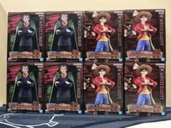 ワンピース dxf フィギュア ルフィ ドラゴン 2種8体セット