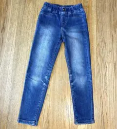 デニムパンツ　ジーパン　130 GU 裏起毛