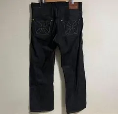 GANGSTERVILLE アイアンクロス デニムパンツ M 美品のサムネイル
